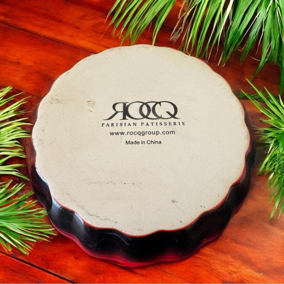 ROCQ Parisian Patisserie Scalloped Tart, Quiche & Flan Dishes - Set of 2 - Picture 5 of 11